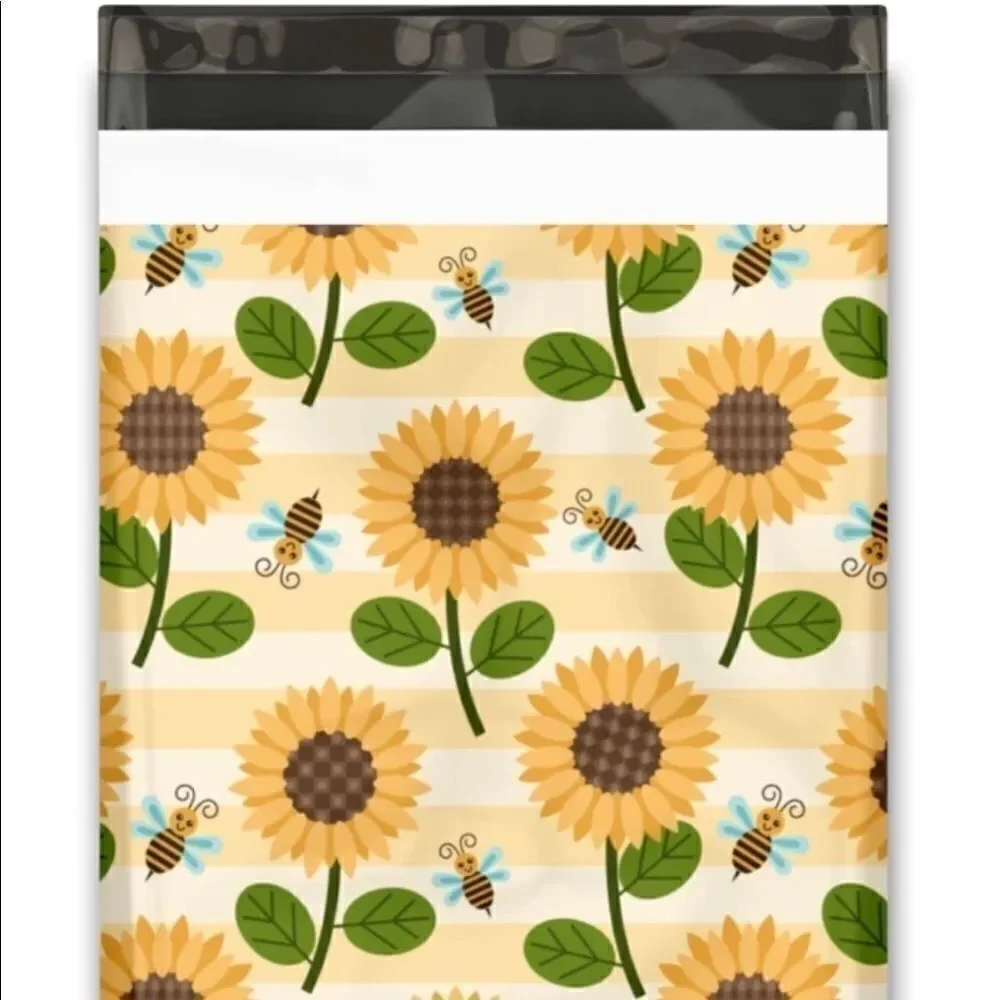 Poly Mailers MIX FRESH 35 pieces 10x13 35 stickers